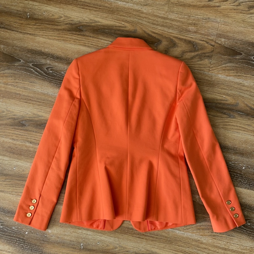 Vince Camuto Orange Tangerine Single Button Blazer - Picture 9 of 14